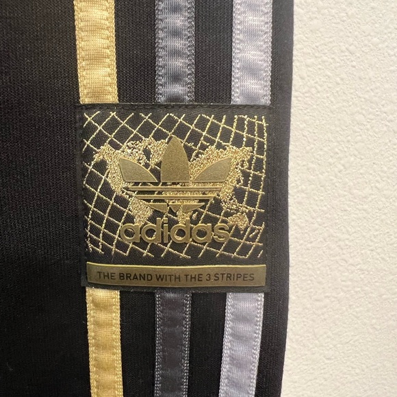 Adidas Originals Trefoil Hoodie | Black & Gold | Pullover | XL - Picture 2 of 4